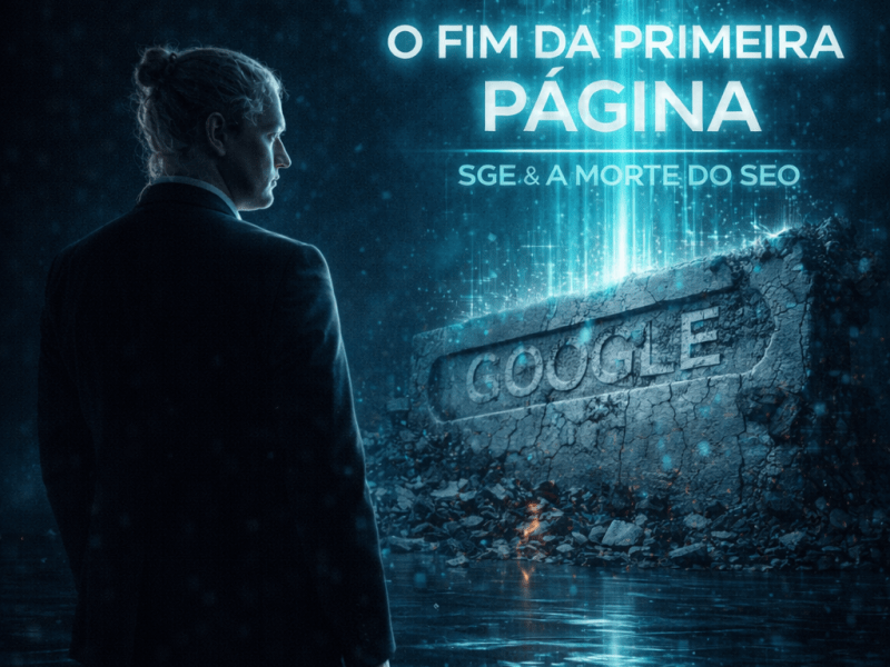 O obituário do SEO: O dia em que o Google matou a primeira&nbsp;página.